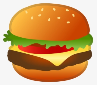 Hamburger Icon Noto Food Drink Iconset Google - Burger Emoji Transparent, HD Png Download, Transparent PNG