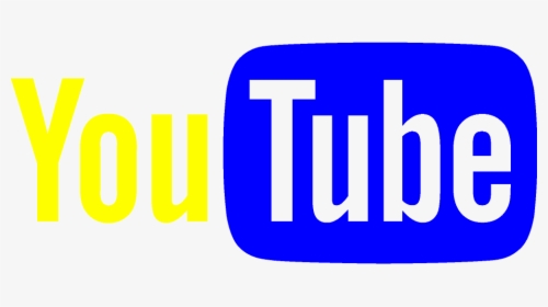 Youtube Logo Yellow Blue - Youtube, HD Png Download, Transparent PNG