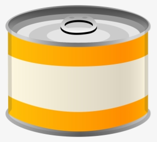 Canned Food Icon - Canned Food Canned Goods Clipart, HD Png Download, Transparent PNG