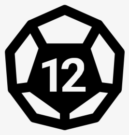 Dodecahedron Icon Free, HD Png Download, Transparent PNG