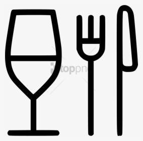 Free Png Food Icon Transparent Png Image With Transparent - Restaurant Food Icon Transparent Background, Png Download, Transparent PNG
