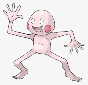 Cartoon Pink Finger Line Art Arm Leg - Peeled Pokemon, HD Png Download, Transparent PNG