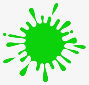 Splatter Paint Splash Dark Green Splash Ink Clip Art - Green Clipart, HD Png Download, Transparent PNG