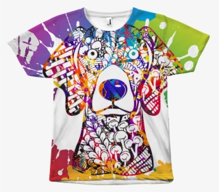 Weimaraner Design All Over Print T-shirts - T-shirt, HD Png Download, Transparent PNG