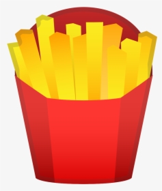 French Fries Icon - Fries Emoji, HD Png Download, Transparent PNG