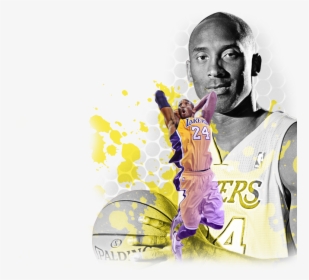 Kobe Bryant Background - Kobe Bryant Dunk Png, Transparent Png, Transparent PNG