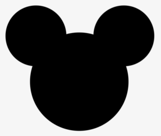 Minnie Mouse Bow Template - Mickey Mouse Head Outline, HD Png Download, Transparent PNG