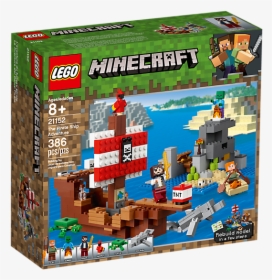 Lego Minecraft Pirate Ship Adventure, HD Png Download, Transparent PNG