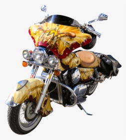 Motorcycle Drifter Front View - Custom Motorcycles Png Transparent Hd, Png Download, Transparent PNG