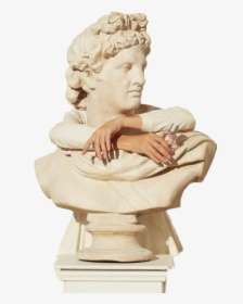 Transparent Greek Bust Png - Transparent Aesthetic Statue Png, Png Download, Transparent PNG