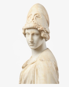Transparent Athena Goddess Clipart - Athena Statue No Background, HD Png Download, Transparent PNG