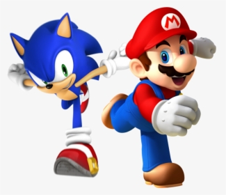 Transparent 16 Bit Mario Png - Mario E Sonic Png, Png Download, Transparent PNG