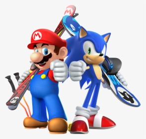 Wiiu Mariosonic Char01 E3 - Mario And Sonic At The Olympic Winter Games, HD Png Download, Transparent PNG