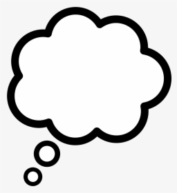 Thought Bubble - Think Bubble Clipart, HD Png Download, Transparent PNG