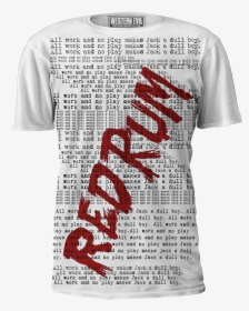 Redrum T Shirt, HD Png Download, Transparent PNG