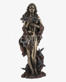 Bronze Aphrodite Statue Greek Gods Statue Aphrodite - Greek Sculptures Of Goddesses, HD Png Download, Transparent PNG