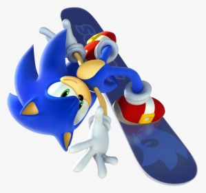 Mario & Sonic At The Olympic Winter Games - Mario And Sonic At The Olympic Winter Games Sonic, HD Png Download, Transparent PNG
