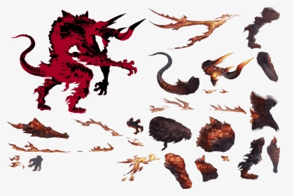 Gbf Sprite Sheets, HD Png Download, Transparent PNG
