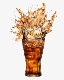 Coke Drink Diet Zero Coca Soft Coca-cola Clipart - Coca Cola Glass Png, Transparent Png, Transparent PNG
