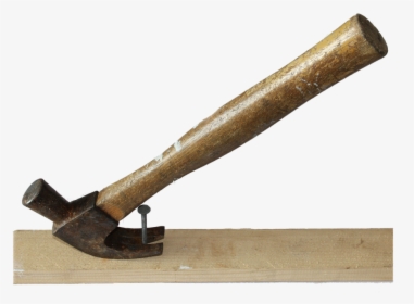 Tool, Hammer, Nail, Wood, Foreground, Pull, Repair - Antique Tool, HD Png Download, Transparent PNG