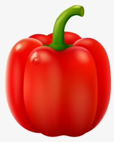 Red Bell Pepper Clip Art, HD Png Download, Transparent PNG