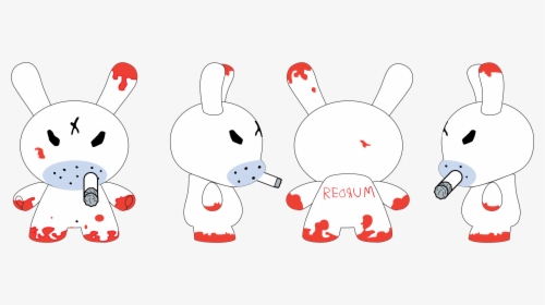 While The Redrum Dunny Was Cool In The Past - Stuffed Toy, HD Png Download, Transparent PNG