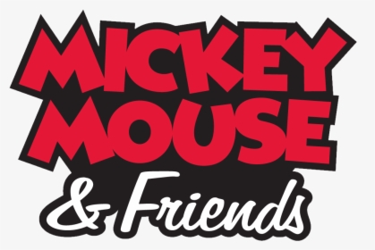Mickey Logo - Mickey Mouse And Friends Logo, HD Png Download, Transparent PNG