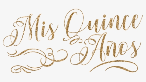 Calligraphy - Mis Xv Años Letras, HD Png Download, Transparent PNG