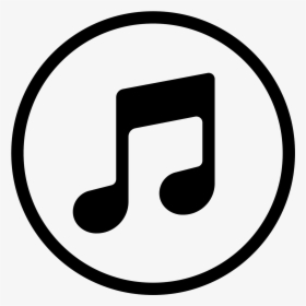 Clip Art Itunes Logo Clipart Transparent - Black Itunes Logo Png, Png Download, Transparent PNG