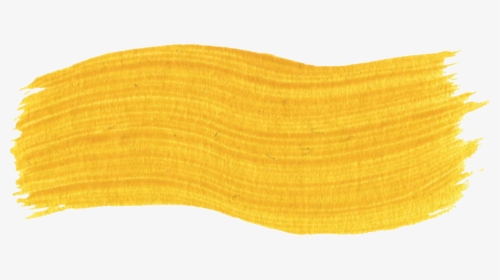 Gold Paint Stroke Png - Yellow Paint Strokes Png, Transparent Png, Transparent PNG