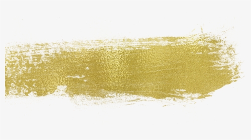 Transparent Brush Stroke Png - Transparent Gold Paint Stroke Png, Png Download, Transparent PNG