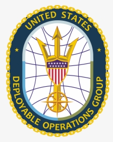 Seal Of The United States Coast Guard Deployable Operations - Coast Guard Special Forces Logo, HD Png Download, Transparent PNG