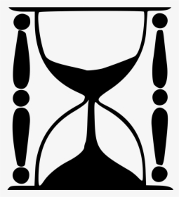 Hour Glass Png Silhouette - Clipart Hourglass, Transparent Png, Transparent PNG