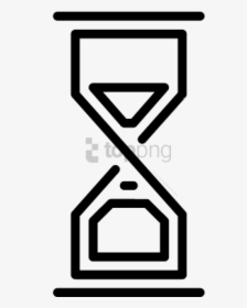 Free Png Download Blue Hourglass Gif Icon Png Images - Sand Clock Vector Png, Transparent Png, Transparent PNG