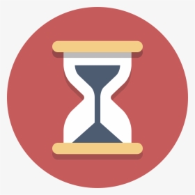Windows Hourglass Icon Png - Time Circle Icon Png, Transparent Png, Transparent PNG