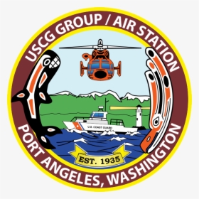 Airsta Port Angeles - Coast Guard Station Port Angeles Logo, HD Png Download, Transparent PNG