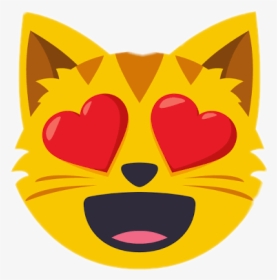 #emoji #cat - Cat Themed Emojione Cat Emoji, HD Png Download, Transparent PNG