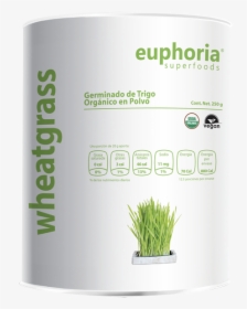 Euphoria, Wheatgrass En Polvo , 250 G - Sweet Grass, HD Png Download, Transparent PNG