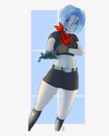 She Trunks In Action - Dragon Ball Z Genderbend, HD Png Download, Transparent PNG