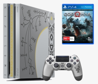 Playstation4 Pro 1tb God Of War Limited Edition Console - Playstation 4 Console Speciql Edition, HD Png Download, Transparent PNG
