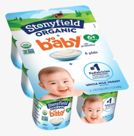 Stonyfield Baby Yogurt Plain, HD Png Download, Transparent PNG