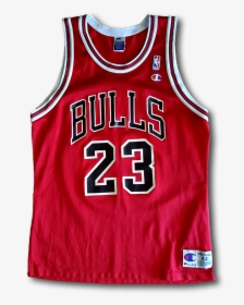 Image Of Michael Jordan Chicago Bulls Champion Replica - Chicago Bulls Jersey 1996, HD Png Download, Transparent PNG