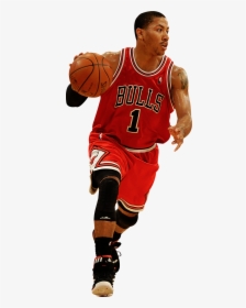 14 Chicago Bulls Psd Images - Transparent Derrick Rose Png, Png Download, Transparent PNG
