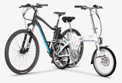 Volt Metro Folding E-bike And Alpine Mountain Electric - Electric Bicycle, HD Png Download, Transparent PNG