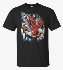 Red Eagle Feather Native American Design T-shirt - Versace Replika T Shirt, HD Png Download, Transparent PNG