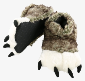 Wolf Paw Slippers, HD Png Download, Transparent PNG