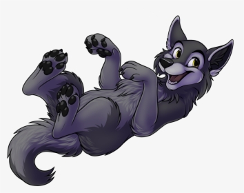 Feral Wolf Paws - Cartoon, HD Png Download, Transparent PNG