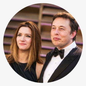 Ptalulah Riley And Elon Musk Arrive At The 2014 Emvanity - Justine Musk Elon Musk, HD Png Download, Transparent PNG