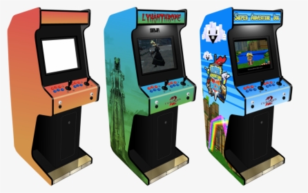 Arcade-game - Transparent Arcade Cabinet Png, Png Download, Transparent PNG