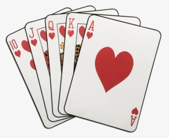 Flush Of Hearts - Poker, HD Png Download, Transparent PNG